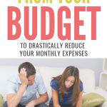 15 Things To Cut From Your Budget to reduce monthly expenses