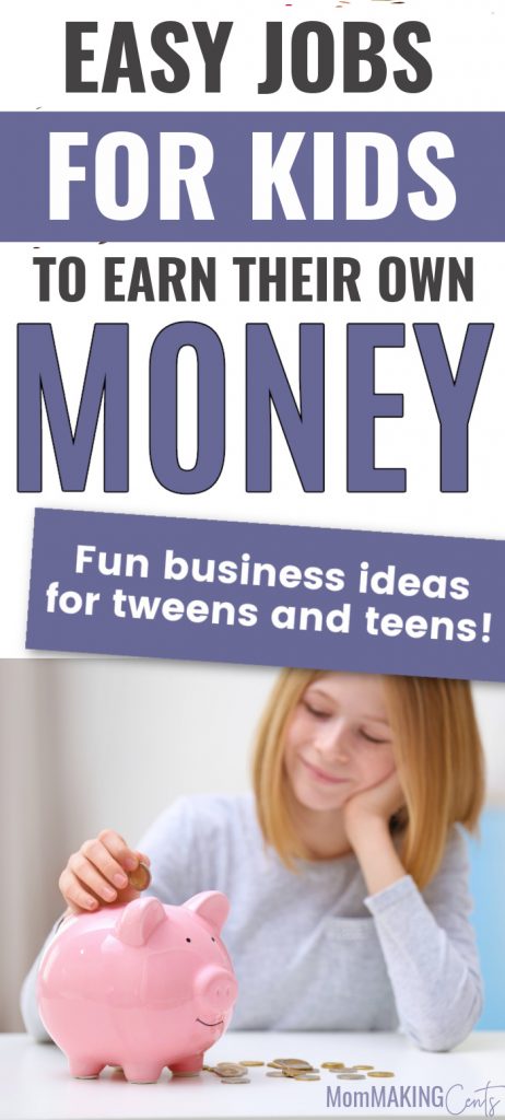 Easy Jobs For Kids To Earn Their Own Money