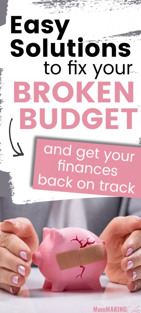 How to fix a broken budget